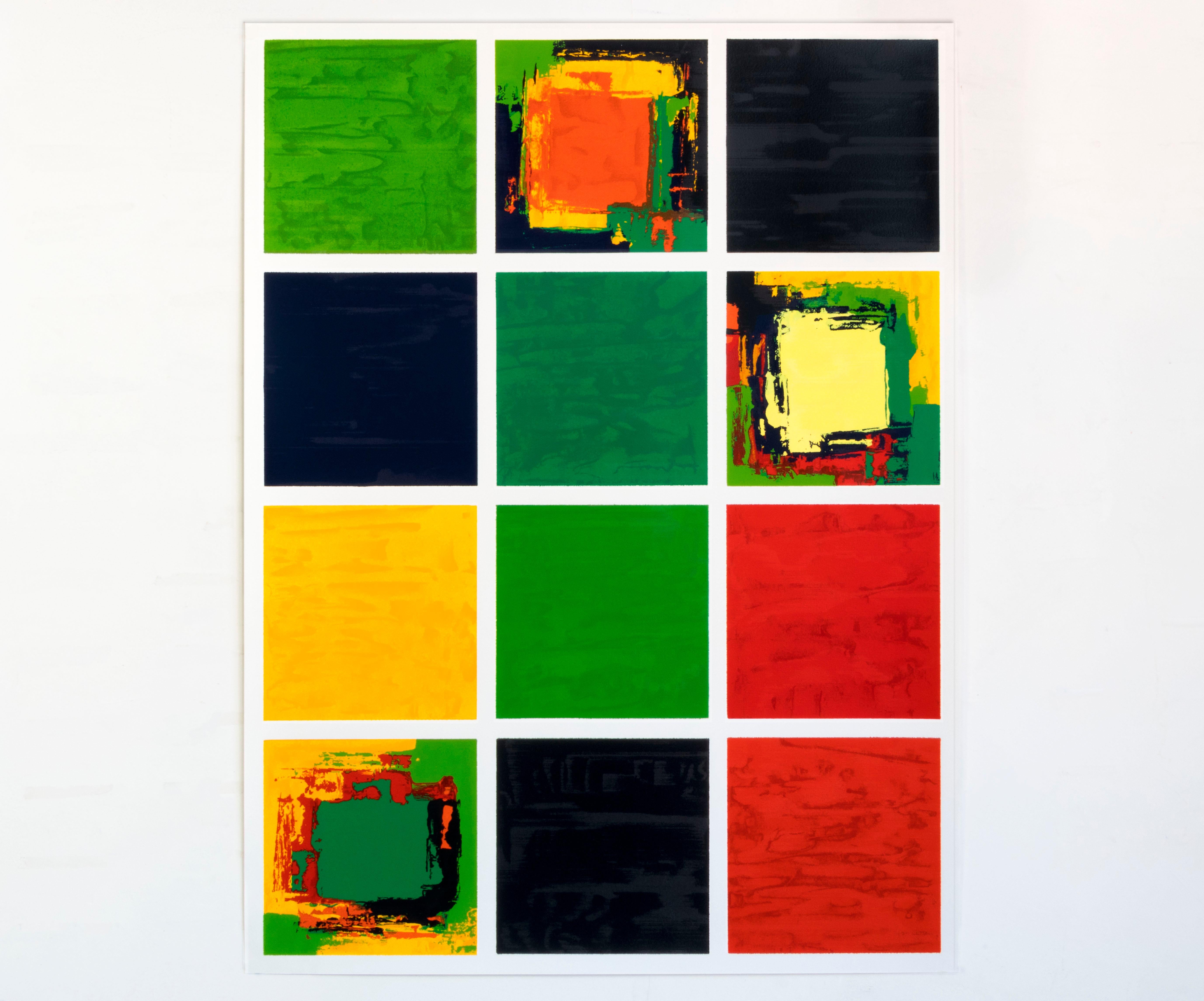 Osvaldo Mariscotti Abstract Print - Stardust (Variant II)