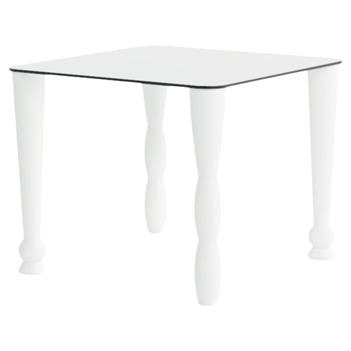 Osvaldo Milky White Table by Giò Colonna Romano