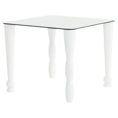 Osvaldo Milky White Table by Giò Colonna Romano