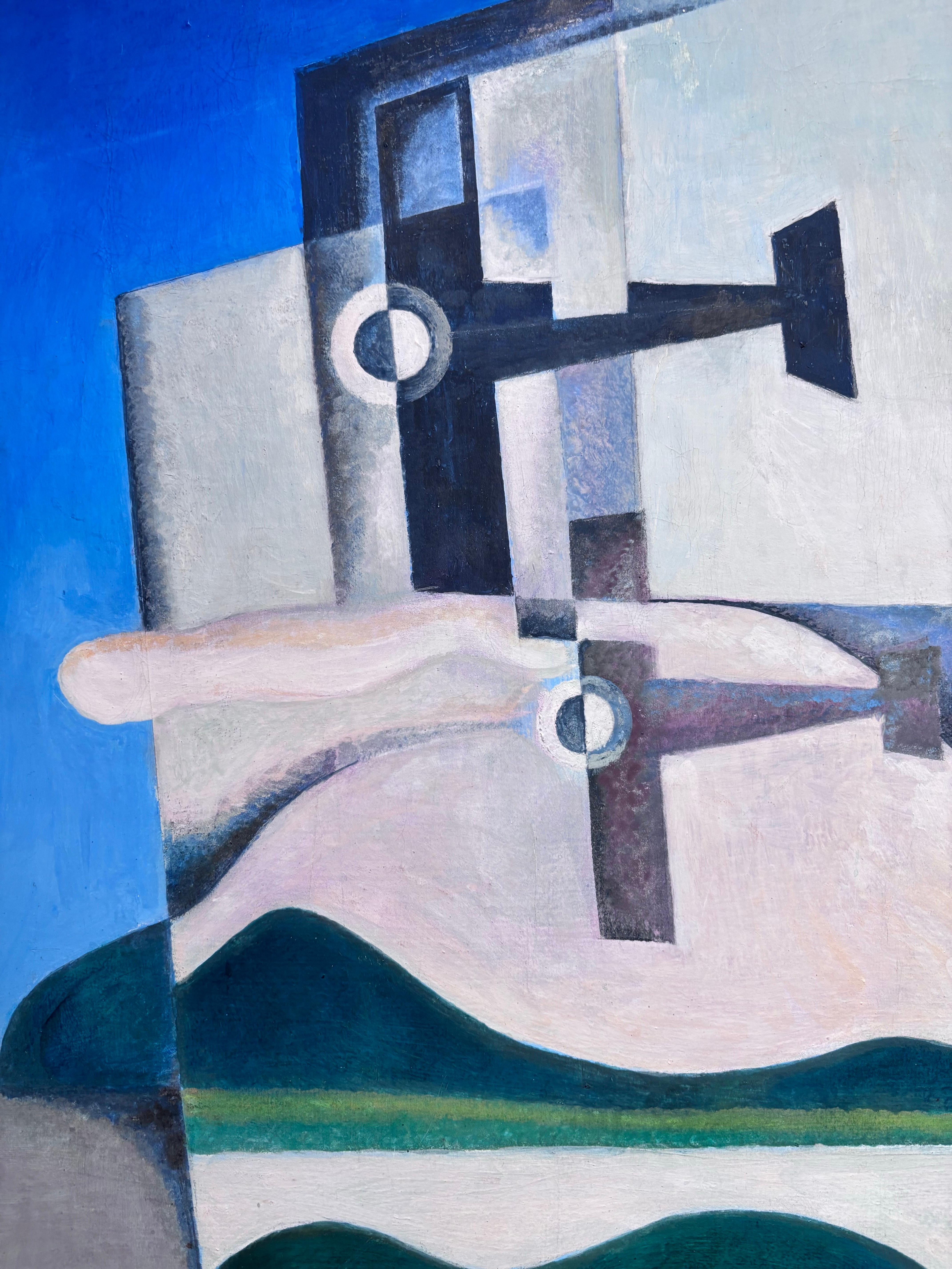 Studio per -Aeroarmonie- Tempera 1933  cm. 62 x 49 im Angebot 2