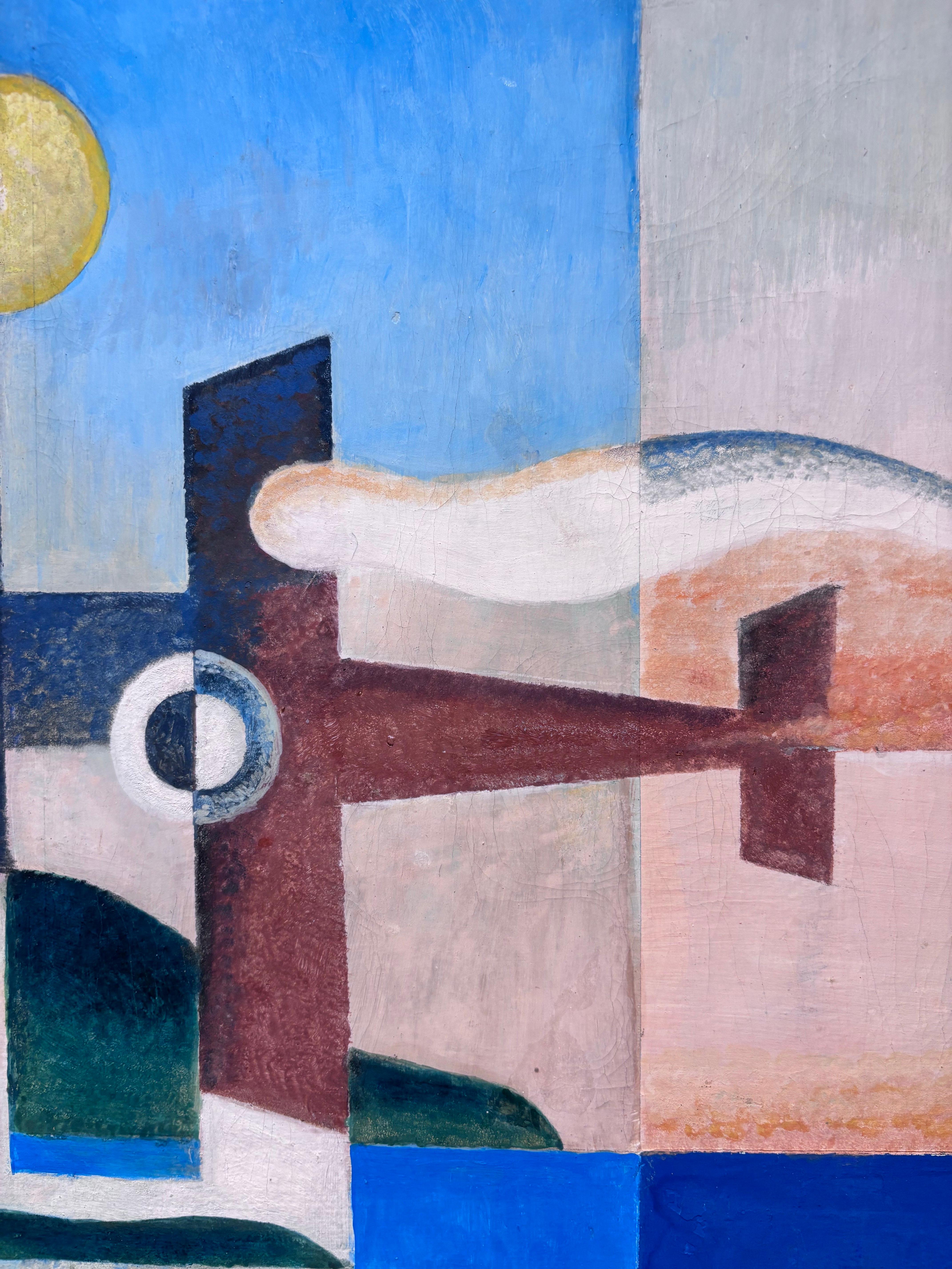 Studio per -Aeroarmonie- Tempera 1933  cm. 62 x 49 im Angebot 3