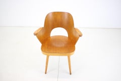 Oswald Haerdtl Beech Chair, Czechoslovakia, 1959
