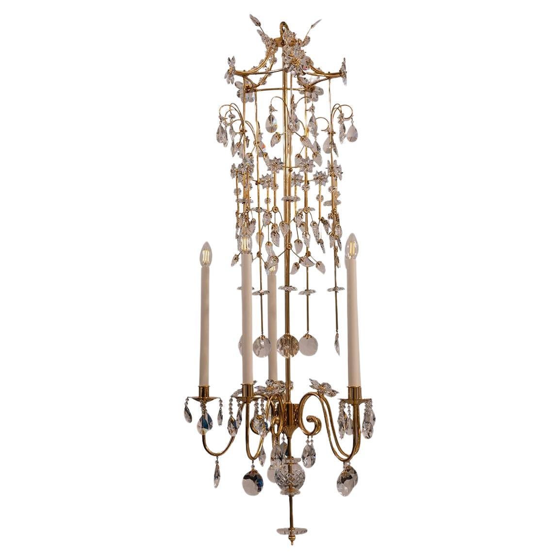 Mid-Century Modern Oswald Haerdtl Chandelier for the World Exposition in Paris 1937 - Original For Sale
