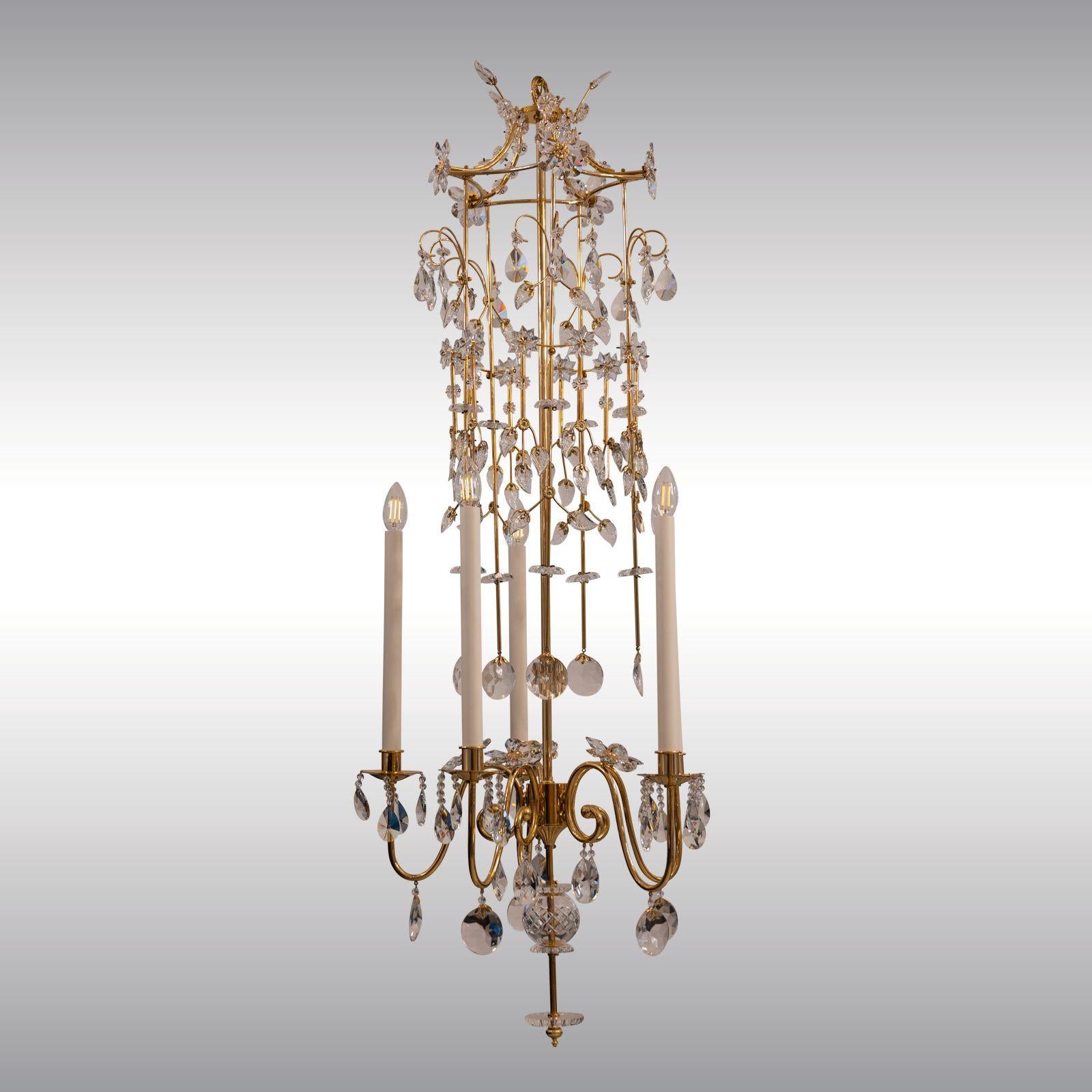 European Oswald Haerdtl Chandelier for the World Exposition in Paris 1937 - Original For Sale