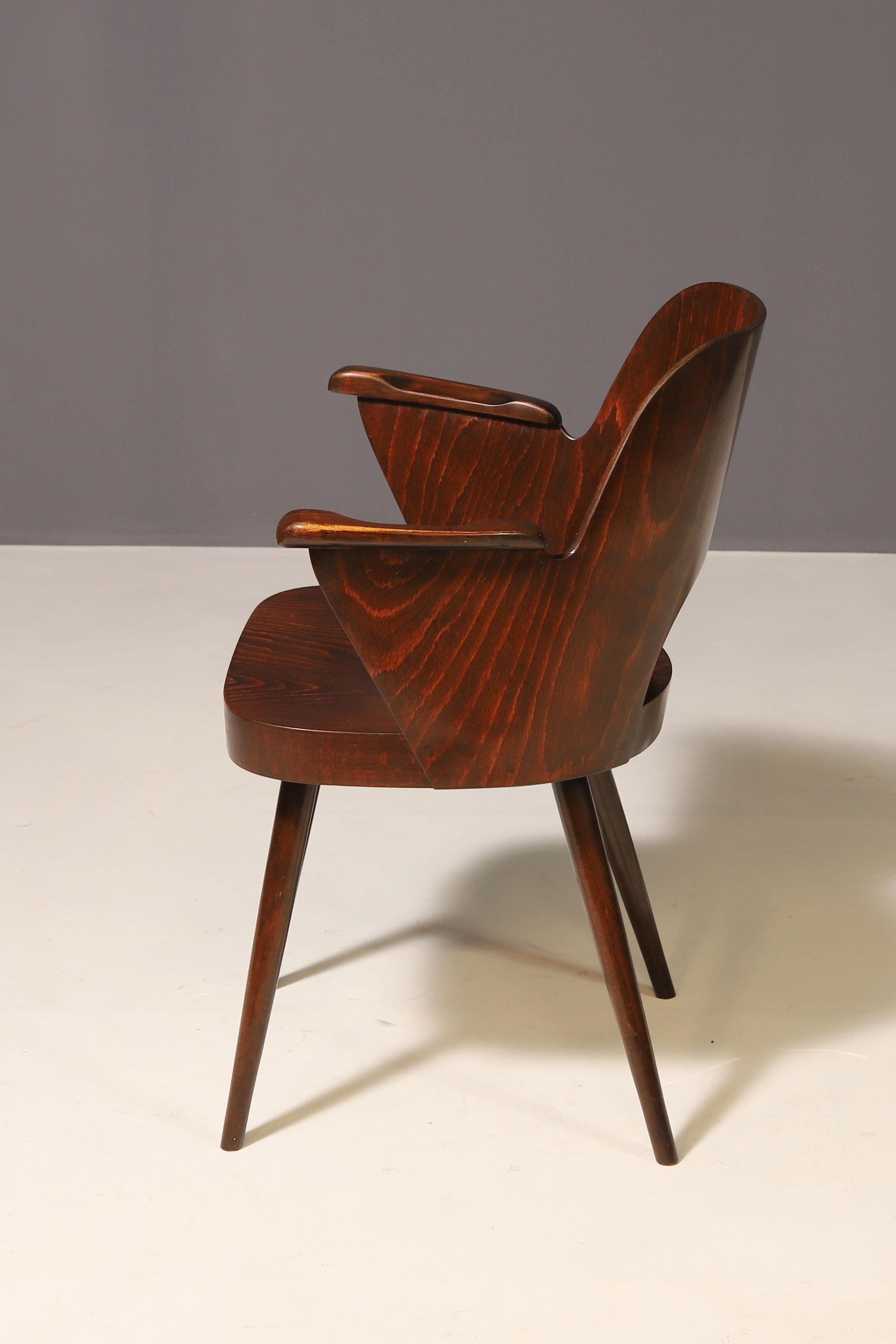 Oswald Haerdtl - Silla de diseño de TON, años 60, última pieza disponible Checo en venta
