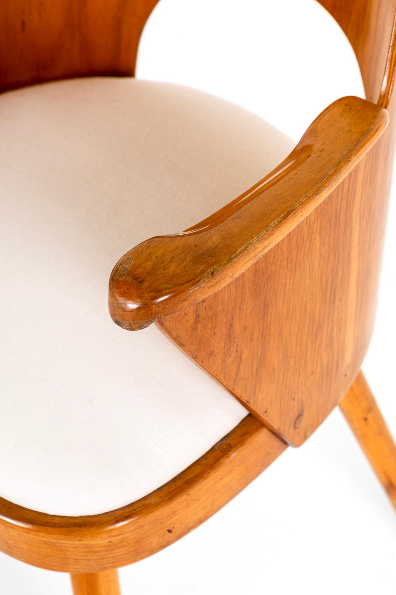 Oswald Haerdtl Dining Chairs by Ligna en vente 3