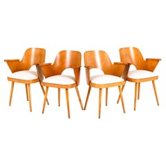 Oswald Haerdtl Dining Chairs by Ligna