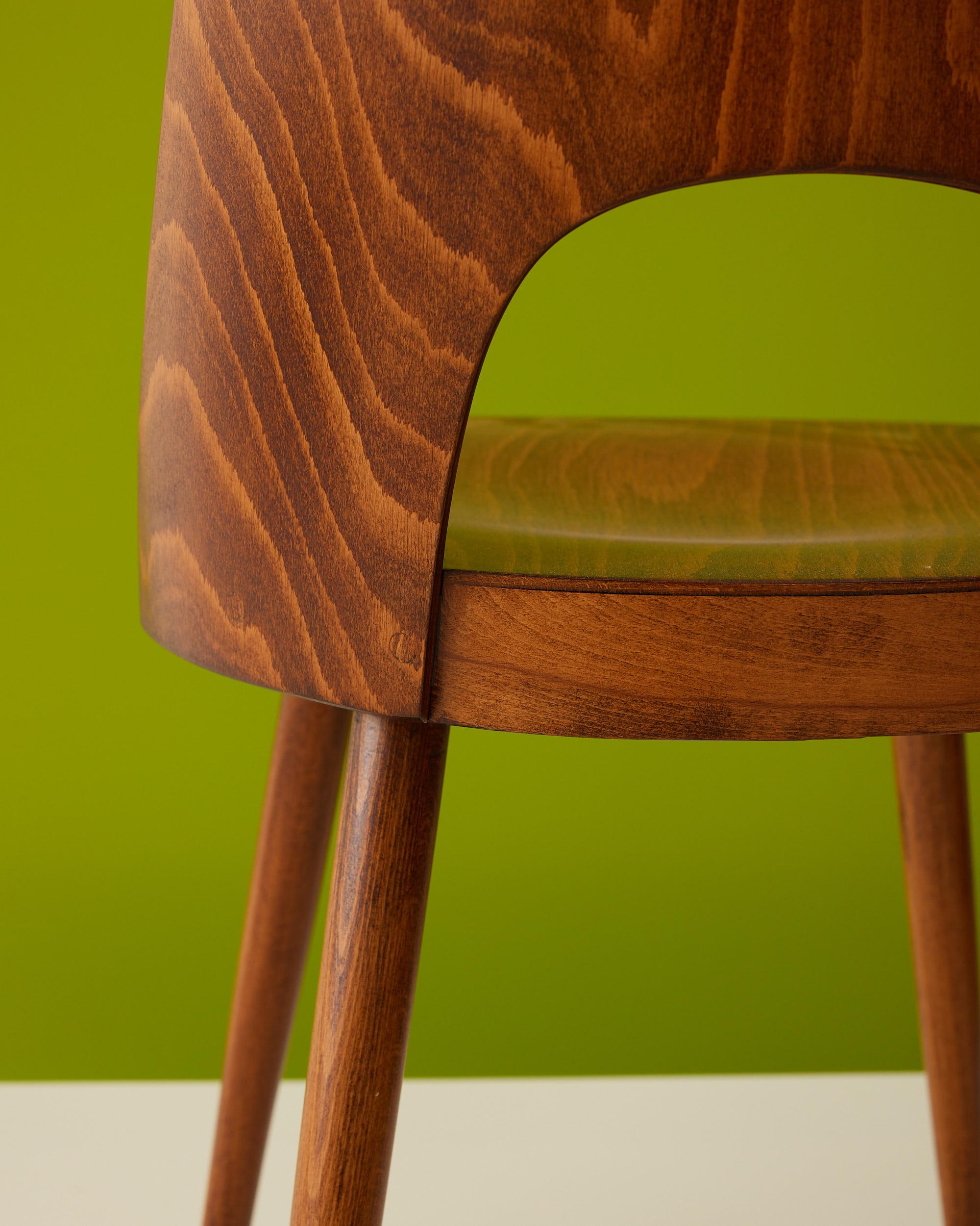 Austriaco Set di 4 sedie da pranzo 