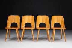 Set di quattro sedie Oswald Haerdtl, anni '50