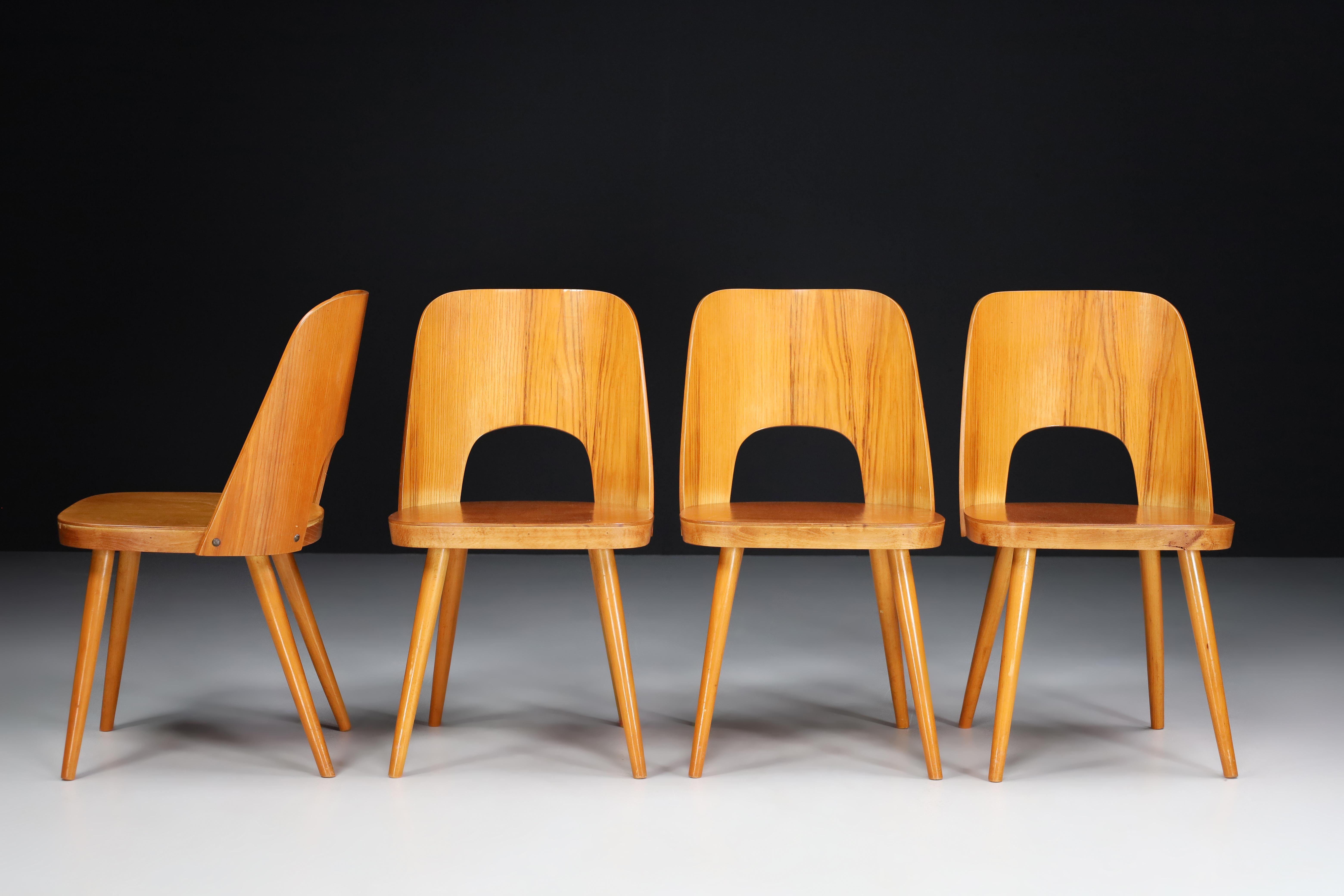 Oswald Haerdtl Set of Four Chairs, the 1950s For Sale 2