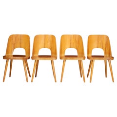 Oswald Haerdtl Set of Four Chairs, the 1950s
