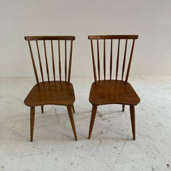 Sedia Oswald Haerdtl Thonet Spindel, Austria 1950
