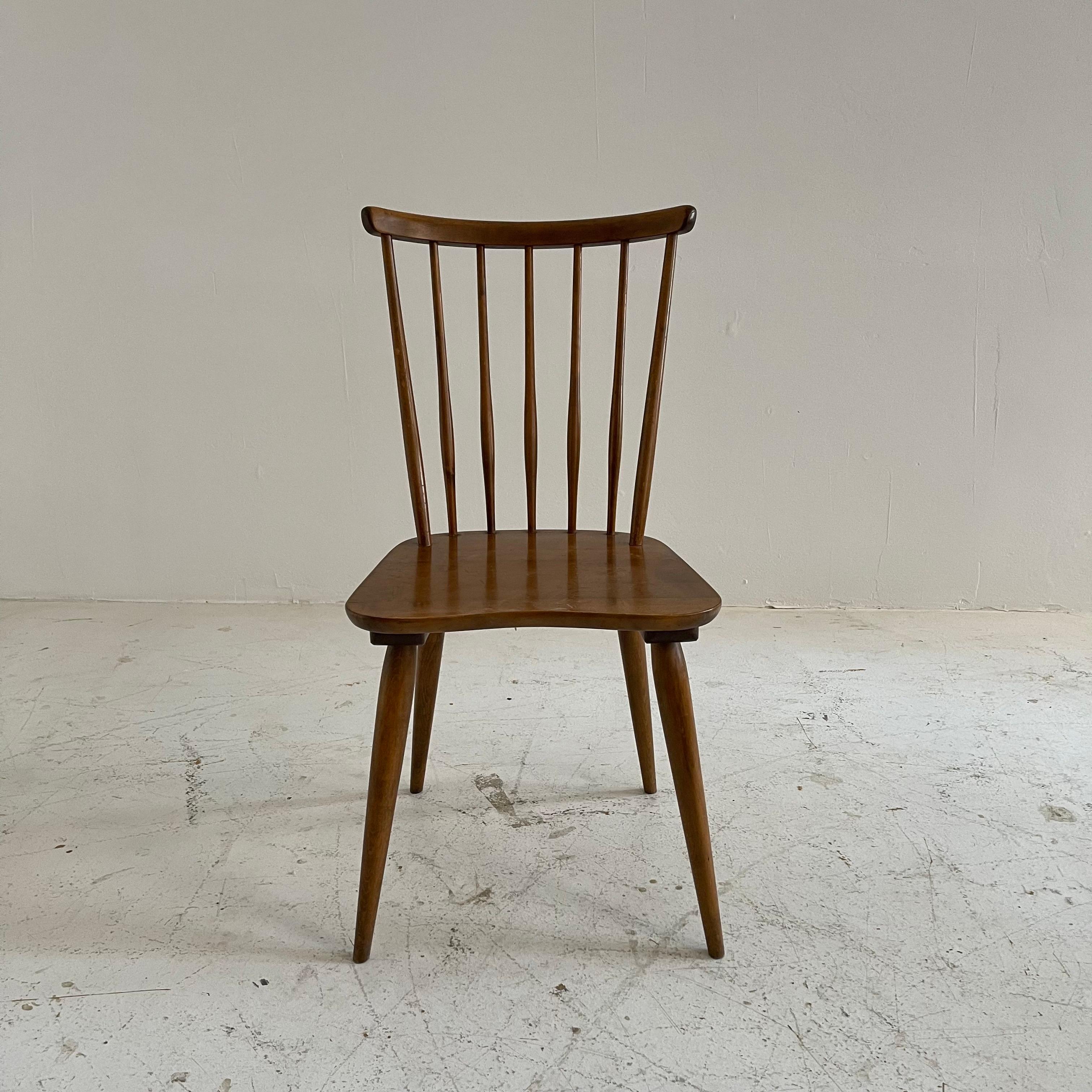 Oswald Haerdtl Thonet Spindel Chair, Austria 1950 In Good Condition For Sale In Vienna, AT