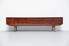 Oswald Vermaercke Paola Lowboard Rosewood V-Form 1959