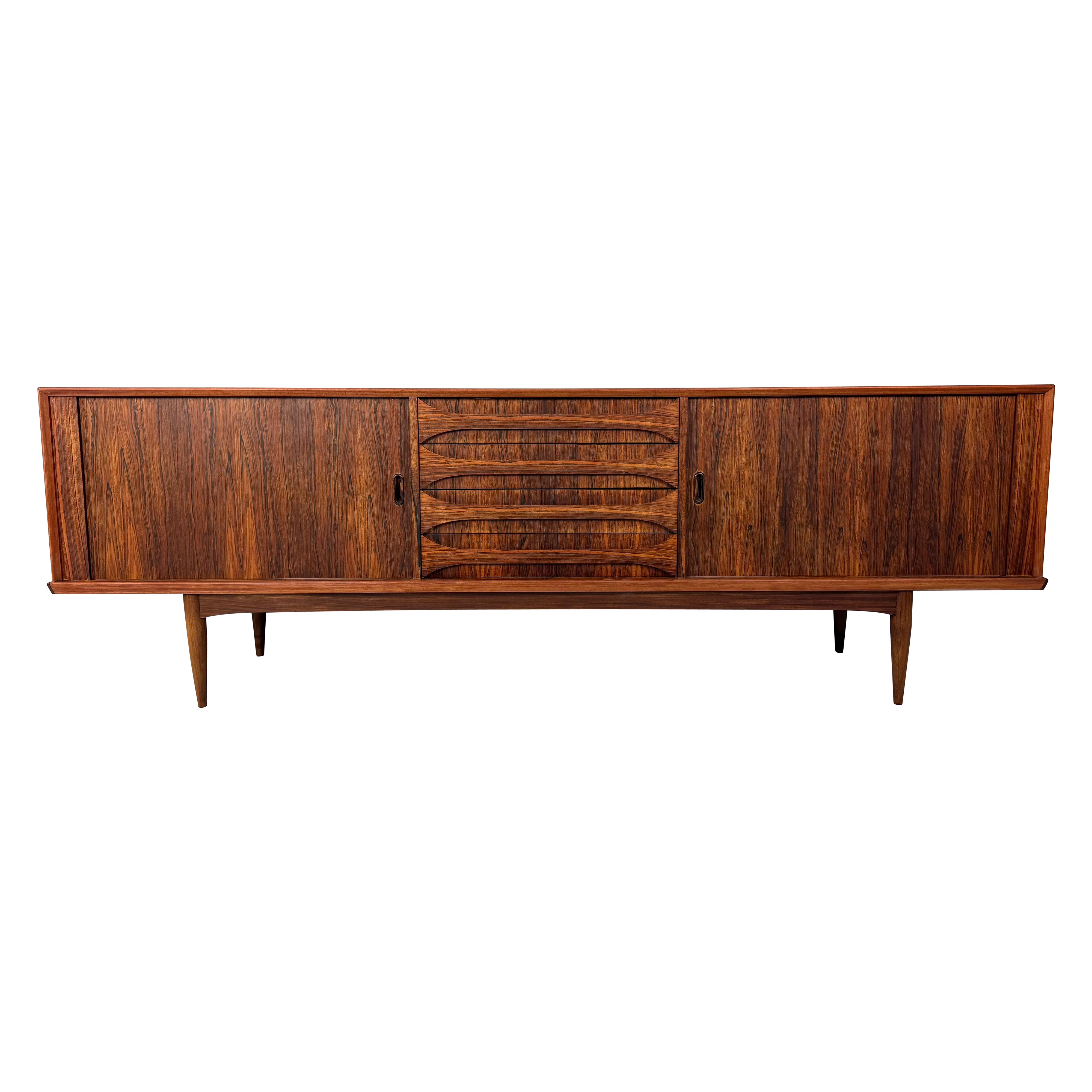 Oswald Vermaercke "Paola" Walnut Sideboard for V-Form 1960 For Sale