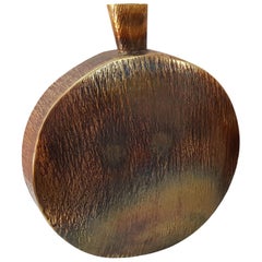 Oswell Large Vase in Burnt Brass by CuratedKravet