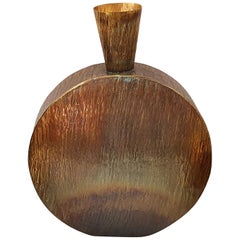 Oswell Medium Vase in Burnt Brass by CuratedKravet