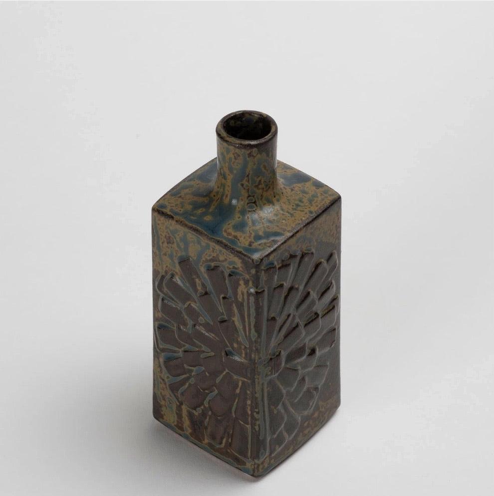 Ceramic Otagiri Bottle and Vase Set For Sale