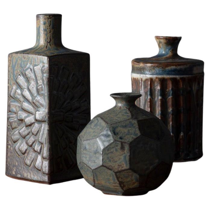 Otagiri Bottle and Vase Set For Sale