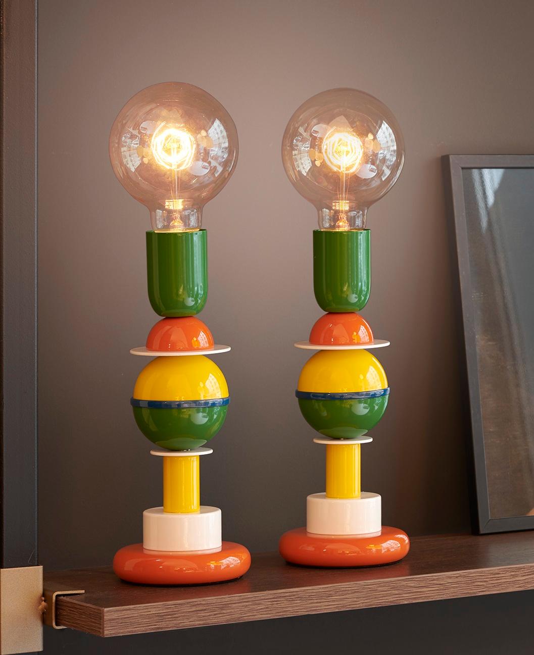 Post-Modern Otello Mini Table Lamp by Giò Colonna Romano For Sale