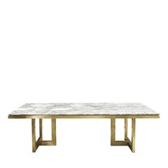 Otello Table in Calcatta Marble by Chiara Provasi