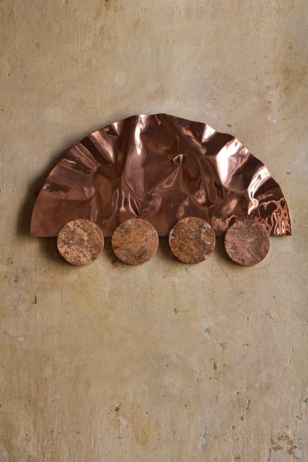 Post-Modern Otero Wall Sculpture by Aura Carpio For Sale