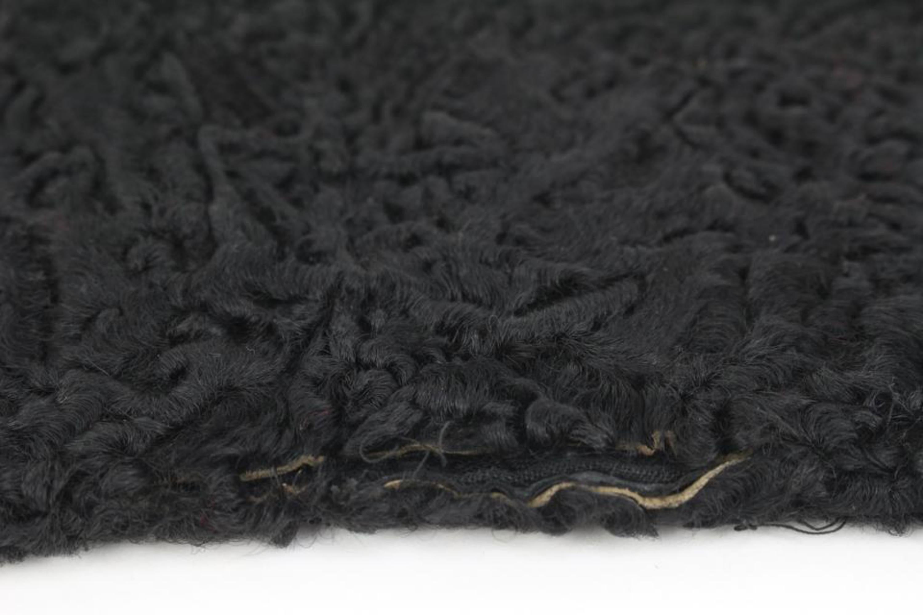 Other Black Astrakhan Fur Scarf Wrap Stole 14ot412s For Sale 8