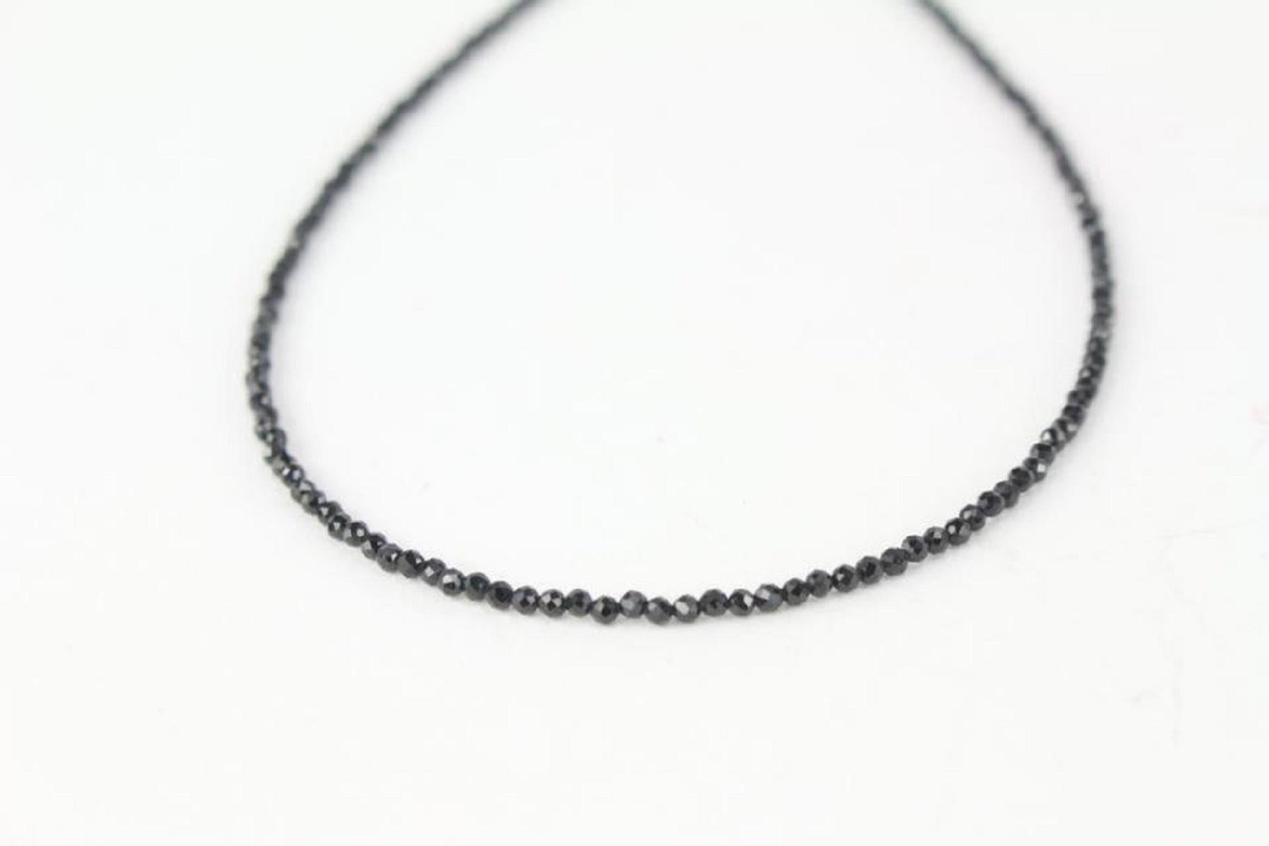 Other Black Spinel Necklace 1SP92 For Sale 7