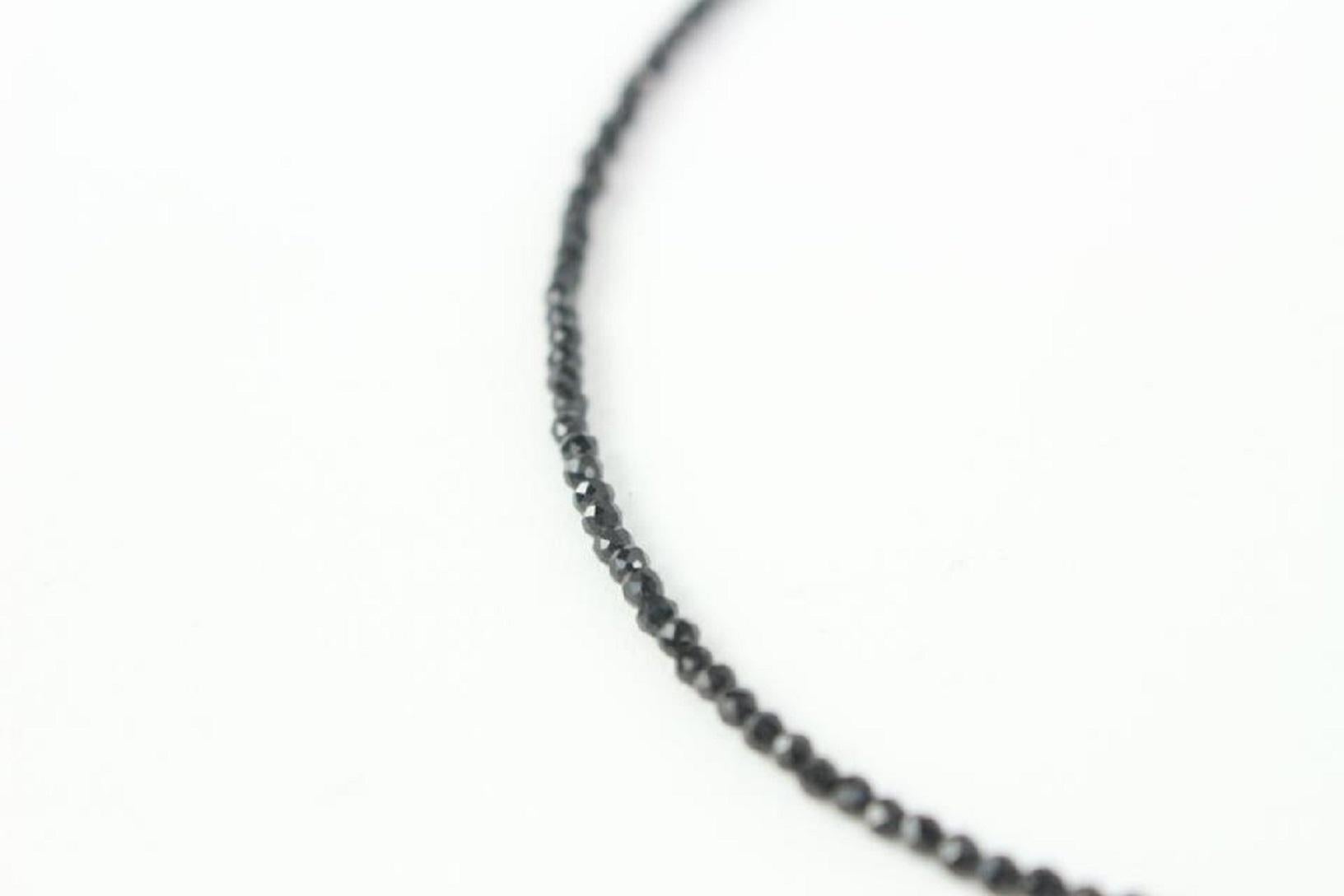 Other Black Spinel Necklace 1SP92 For Sale 1