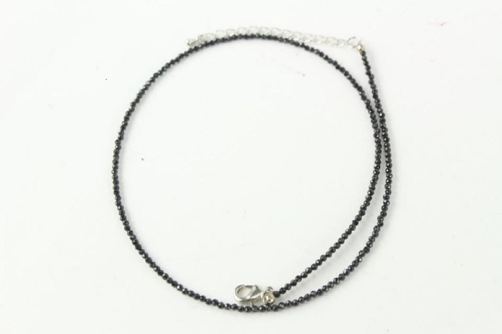 Other Black Spinel Necklace 1SP92 For Sale 3