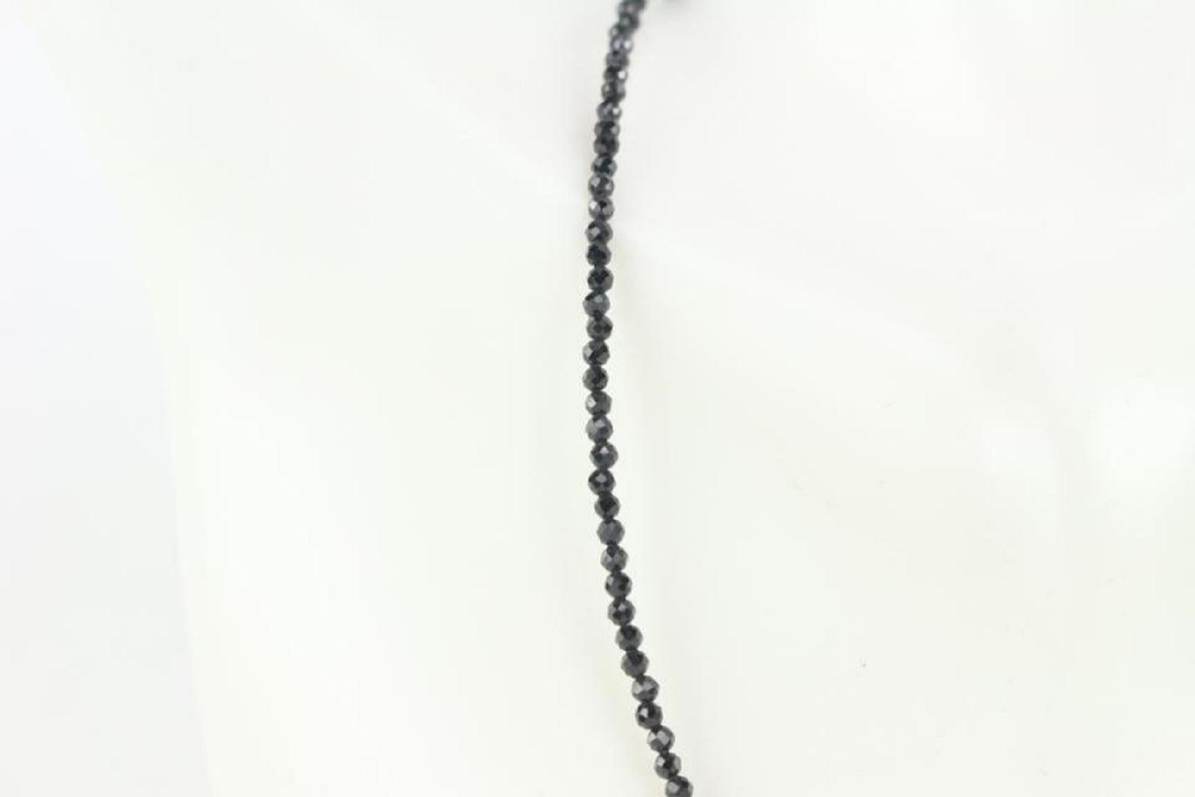 Other Black Spinel Necklace 1SP92 For Sale 4