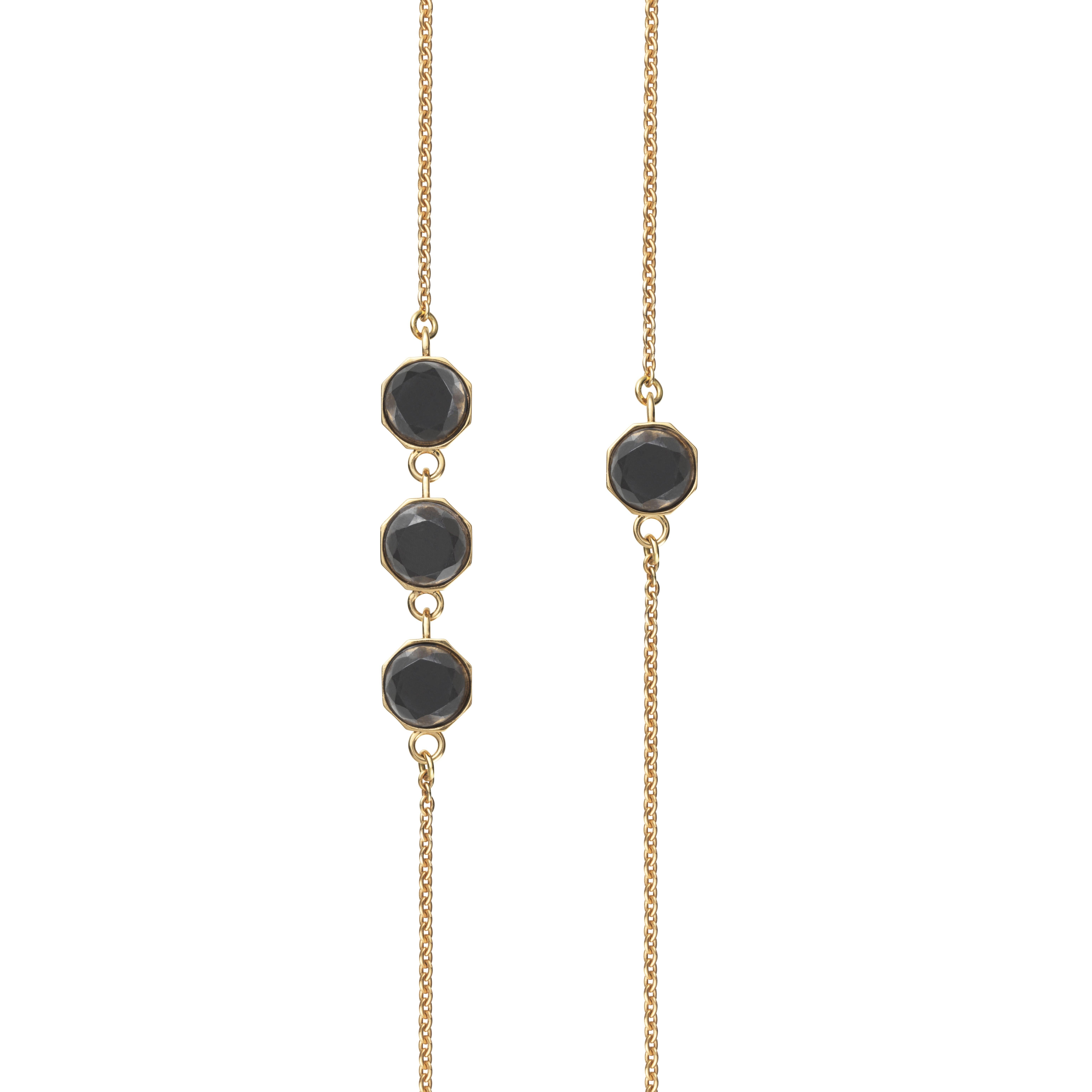 Modern OTHER BLOOMS Necklace - 18k gold For Sale