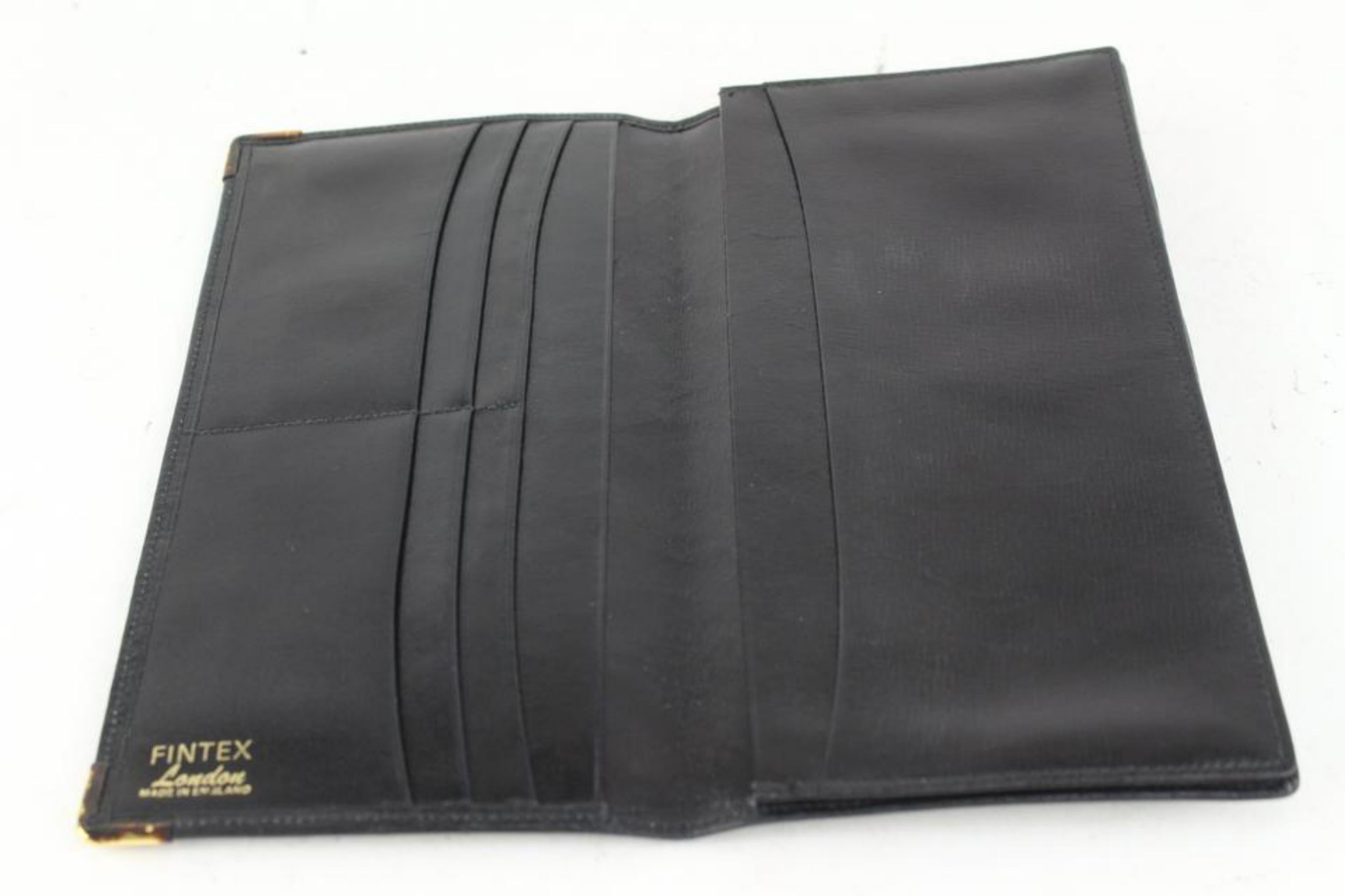 Other Fintex Black Leather Wallet 7F1026 For Sale 8
