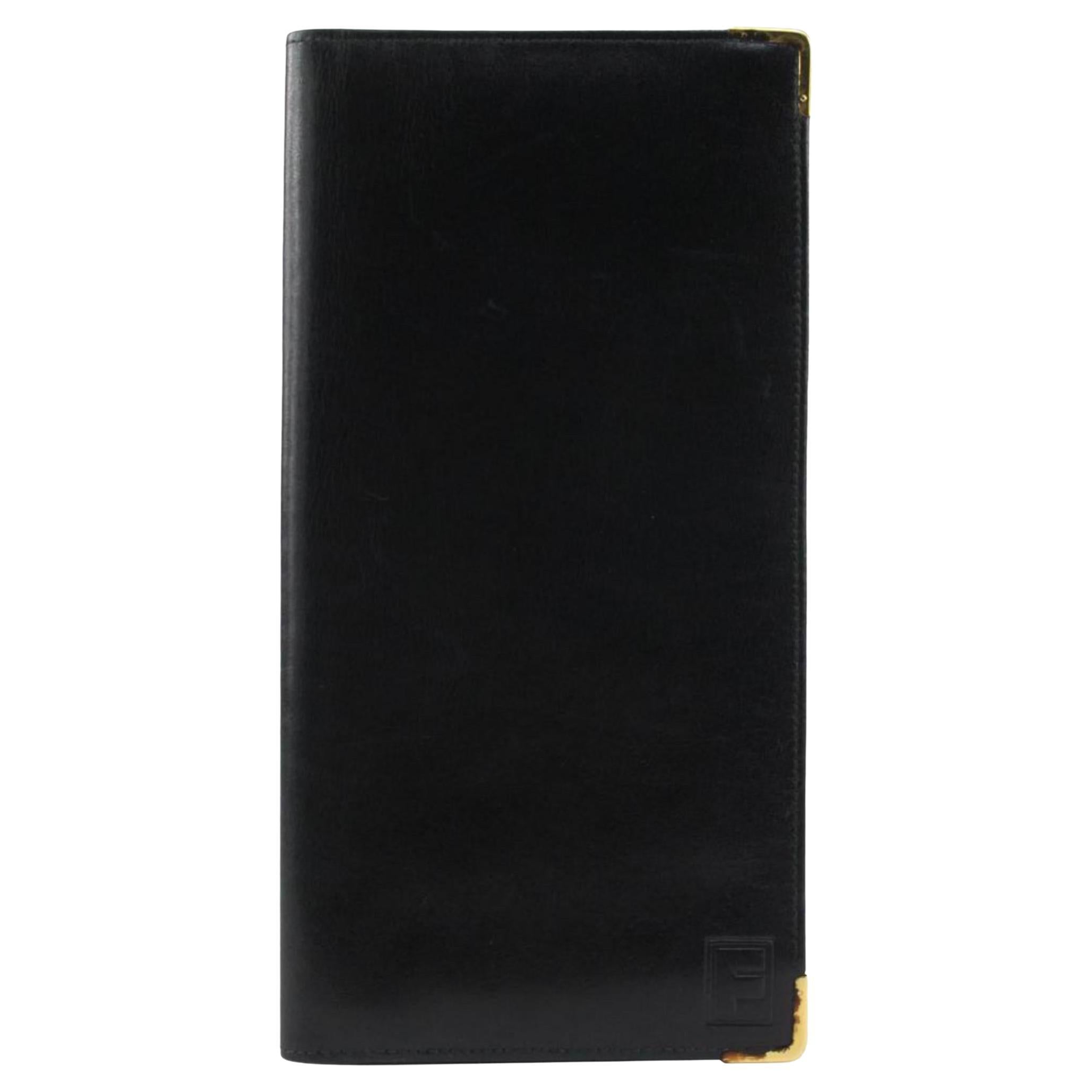 Other Fintex Black Leather Wallet 7F1026 For Sale