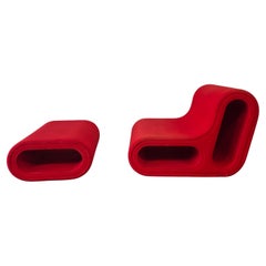 "Other One Lounge Chair" mit Ottomane von Leif Jörgensen für HAY