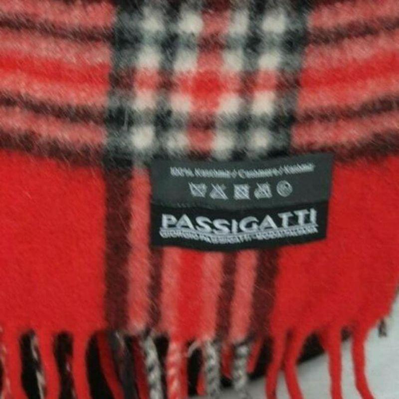 red and black check scarf