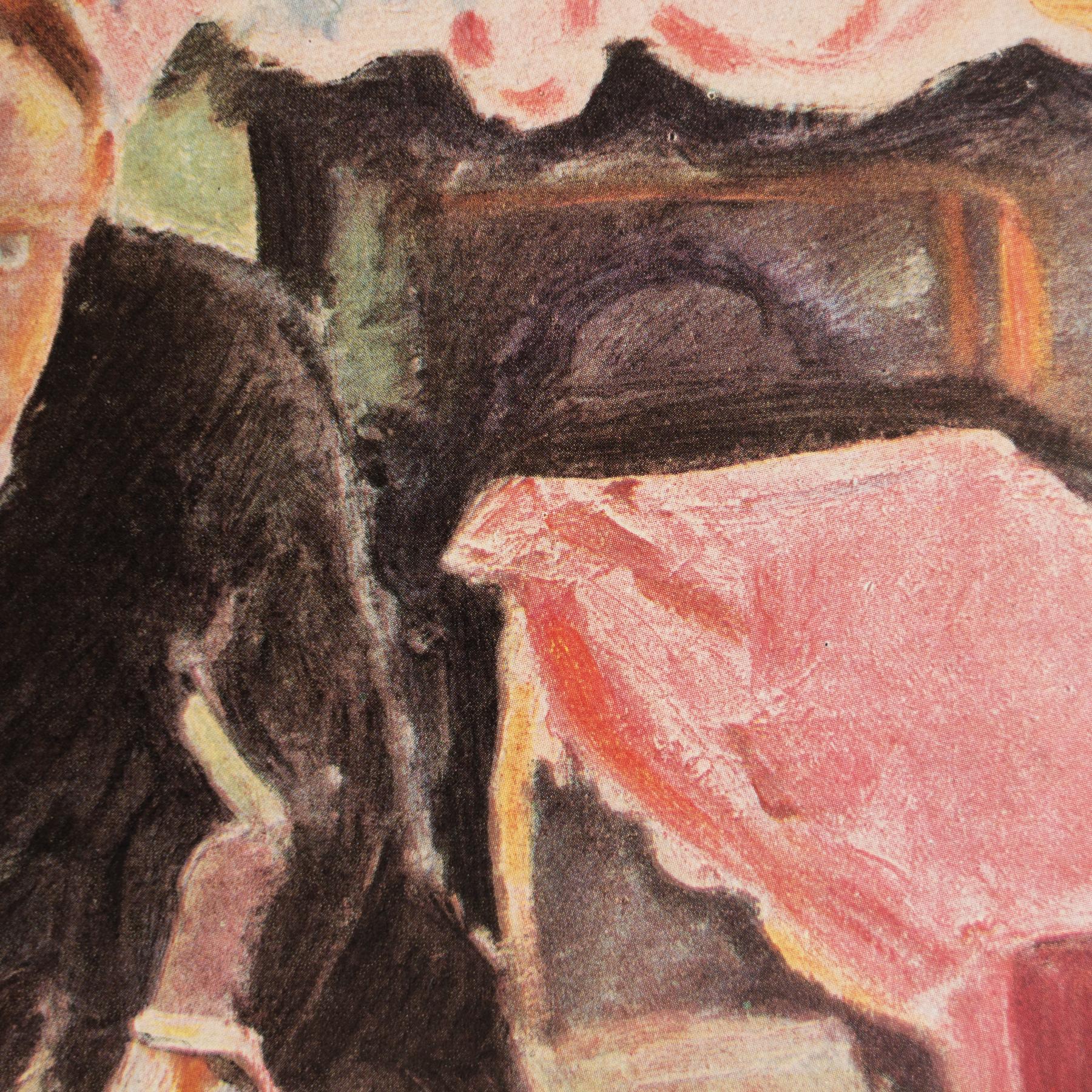 Othon Friesz Farb Cliche Fauvist Arwork gerahmt von Editions du Chene, 1948 (Papier) im Angebot