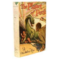 Antique Otis Adelbert Kline, The Planet of Peril, 1929, First Edition