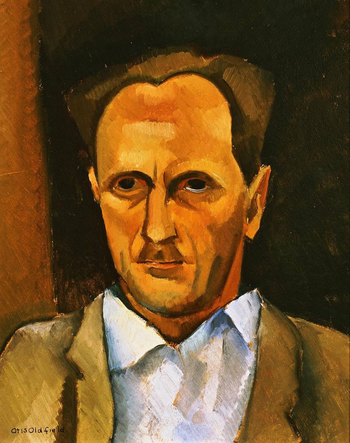 Otis Oldfield Portrait Painting - Impression of Edward Weston
