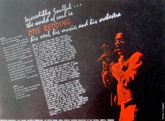 Otis Redding - European Tour Original Poster, 1967