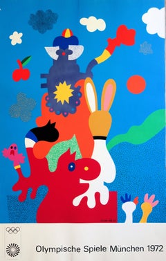 The Mascots - Screenprint (Olympic Games Munich 1972)