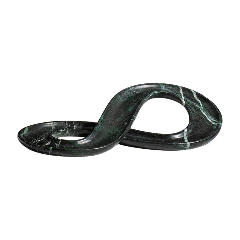 Obstschale „OTO“ von Cristian Visentin (Grün-Marmor, Italien) im Angebot