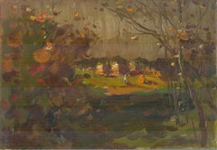 Study of Autumn, 1949, oil on plywood, 20, 5x29, 5 cm