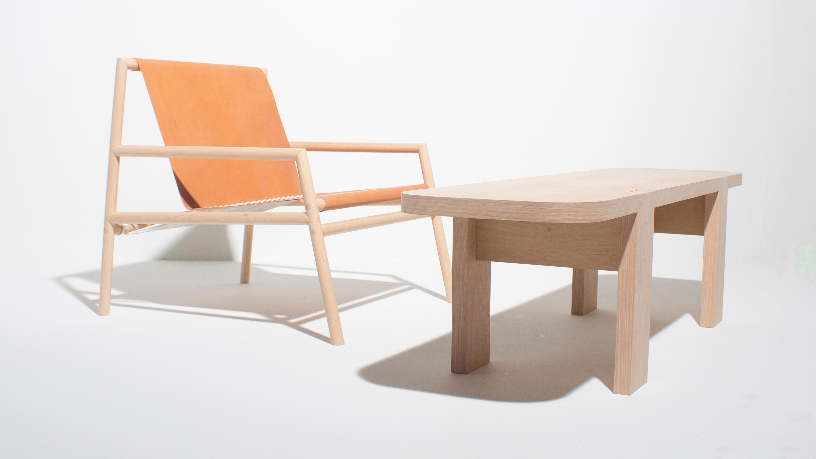 American Oto-San Japanese inspired Coffee Table by Tronk Design For Sale