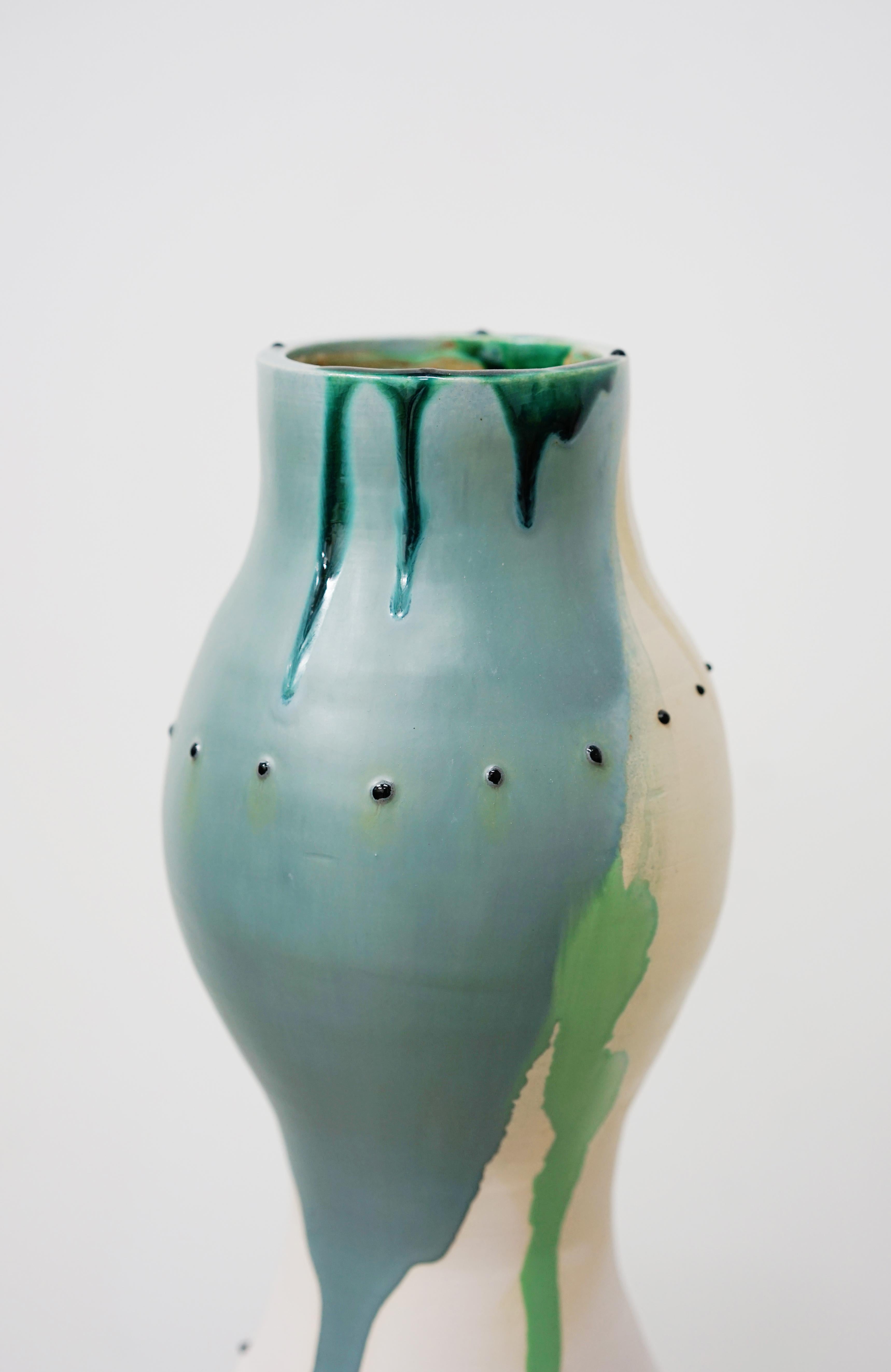 Post-Modern Otoma_03 Vase by Emmanuelle Roule For Sale