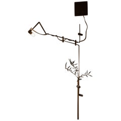 Otra Surface-Mounted Wall Light in Stainless Steel & Brushed Brass by Nuumbra