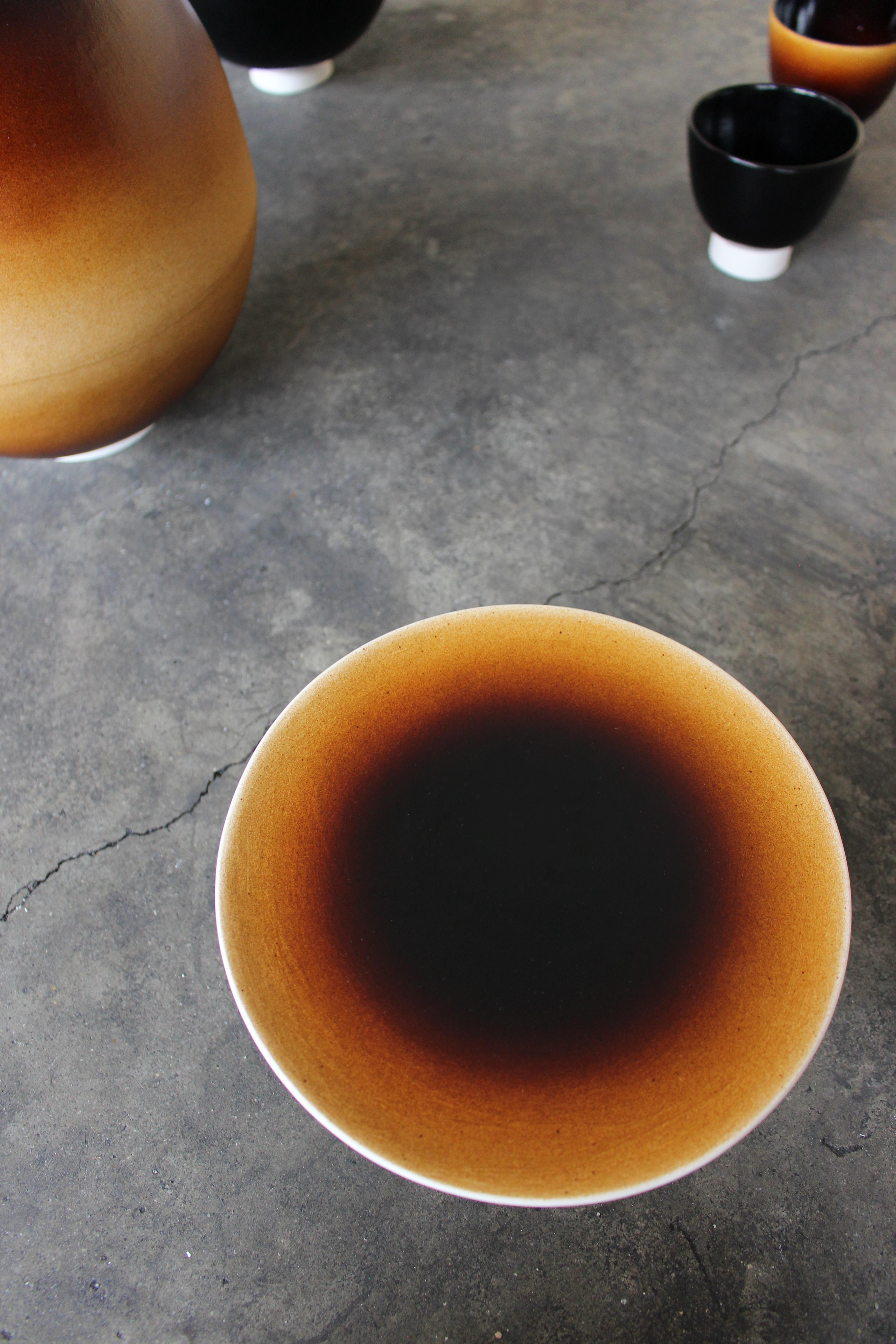 Ott Another Paradigmatic Handmade Ceramic Bowl by Studio Yoon Seok-Hyeon For Sale 2