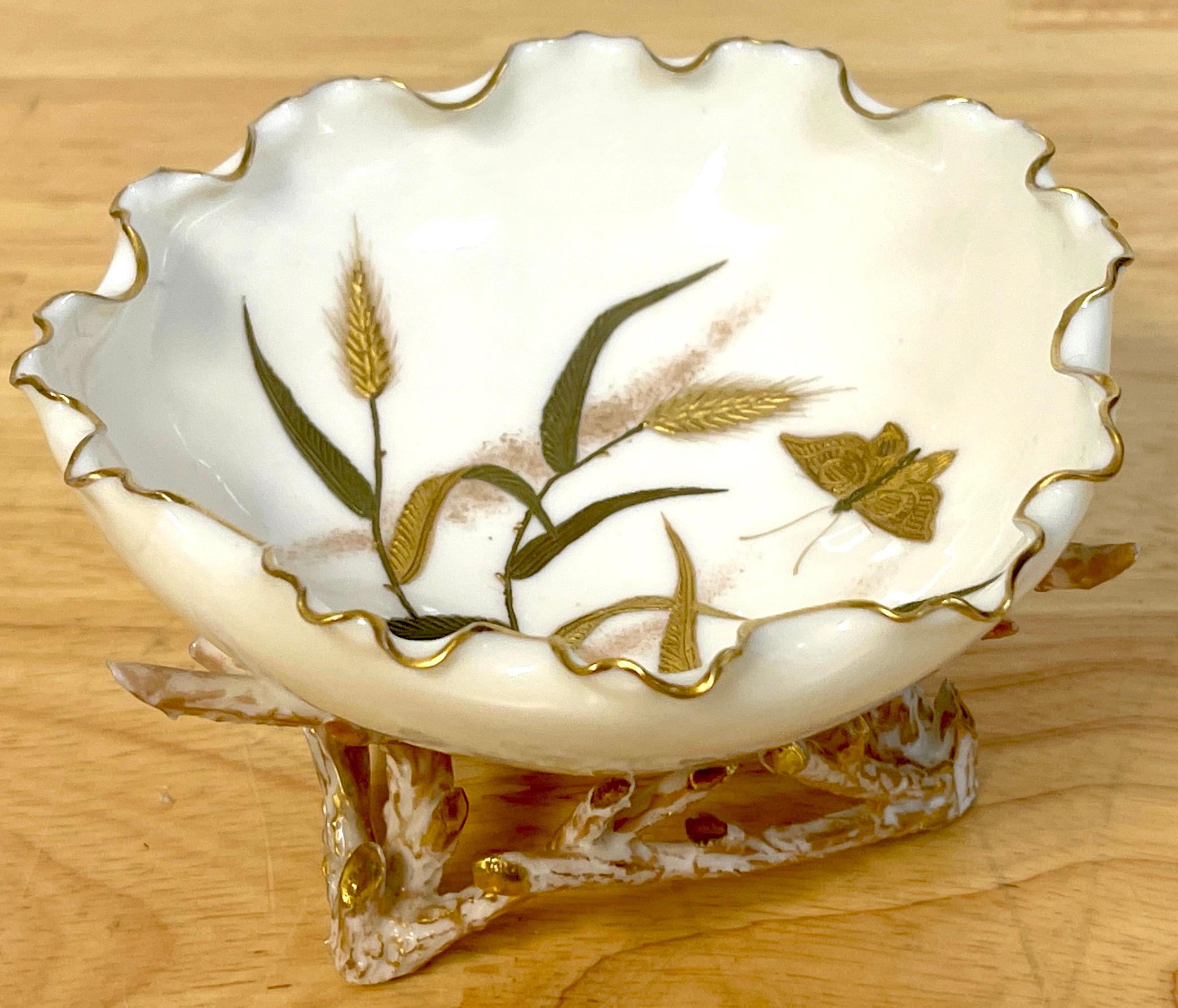 Ott & Brewer American Belleek, Aesthetic Movement Bowl For Sale 2