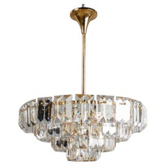 OTT Crystal Chandelier, Germany, 1970