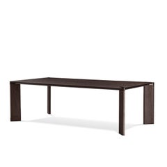 Mesa de comedor rectangular de madera Ottanta de Lorenza Bozzoli